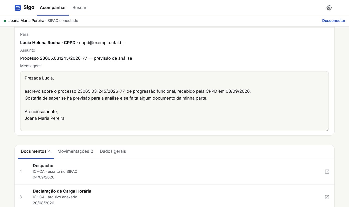 Mensagem sugerida para pedir a previsão de análise